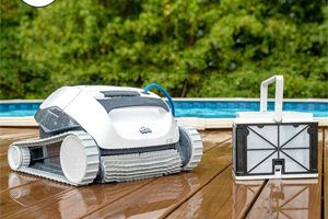 Above Ground Swimmin Pool DOLPHIN E10 Robotic Pool Cleaner