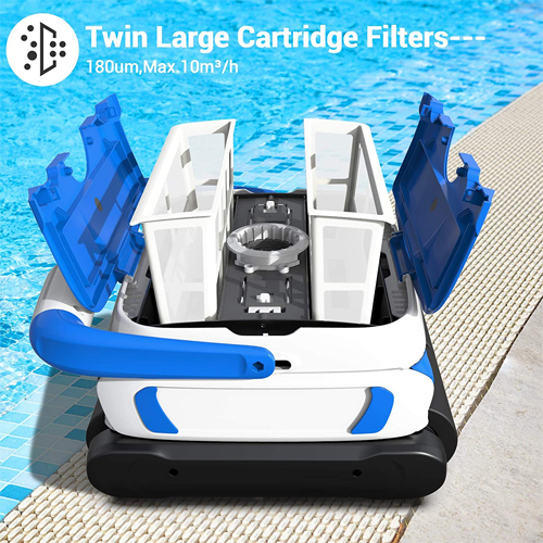 Twin Large Filter for Swimming Pool Cleaning