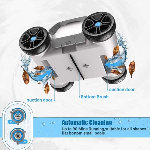 Hitwby Automatic Cleaning for Pools